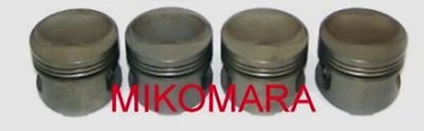 Kolbensatz mit Bolzen (4 Stück) (Ø 79,80 mm) für Lada 1300 / 1600