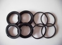 Gummimanschettesatz (4 Manschetten x 4 Ring) für...