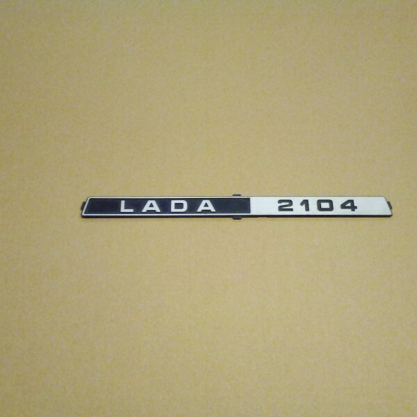 Heckzierschild für Lada 2104