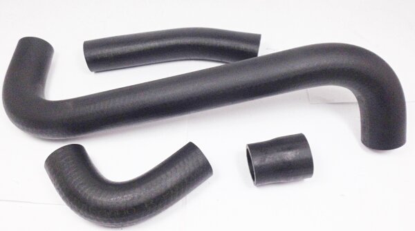 Kühlerschlauchsatz ohne Schellen (4 Stück) für Alu Kühler Lada 2105 - 2107 (= -87)