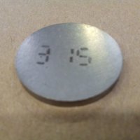 Einstellscheibe (3,15 mm)