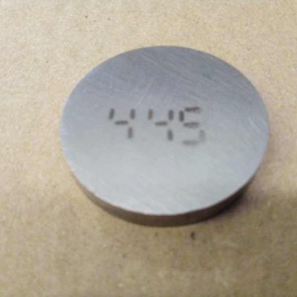 Einstellscheibe (4,45 mm)