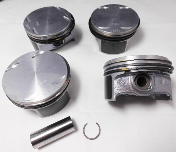 Kolbensatz mit Ringe und Bolzen (Ø 76,5 mm / NM) für Lada Kalina  I (1.4 Ltr /16 V)