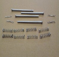 Andruckachsensatz (4x Bolzen, 8x Feder, 4x Splint)...