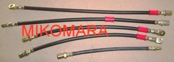 Bremsschlauchsatz (4 x vorn 1x hinten) ohne ABS für Lada Niva ( bis Baujahr 2010)