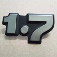 Heckzierschild (1.7) für Hecktür Lada Niva 1700