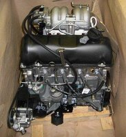 Motor kompl. mit Servopumpe und E-Gaspedal für Lada...