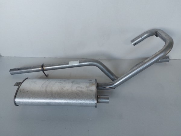 Nachschalldämpfer + Endrohr (für Gasanlage Prins) Lada Niva