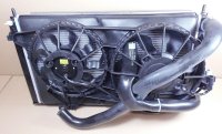 Kühler mit Elektrolüfter für Lada Priora