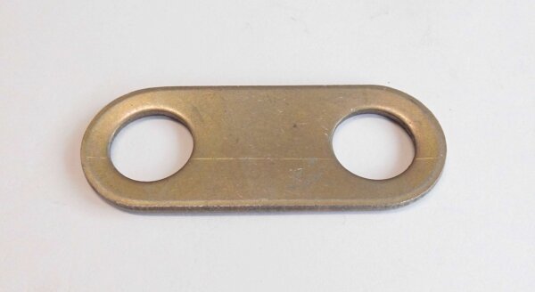 Einstellplatte Bremse hinten