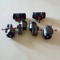 Radbremszylindersatz komplett 2 x vorn Li / 2 x vorn Re /...