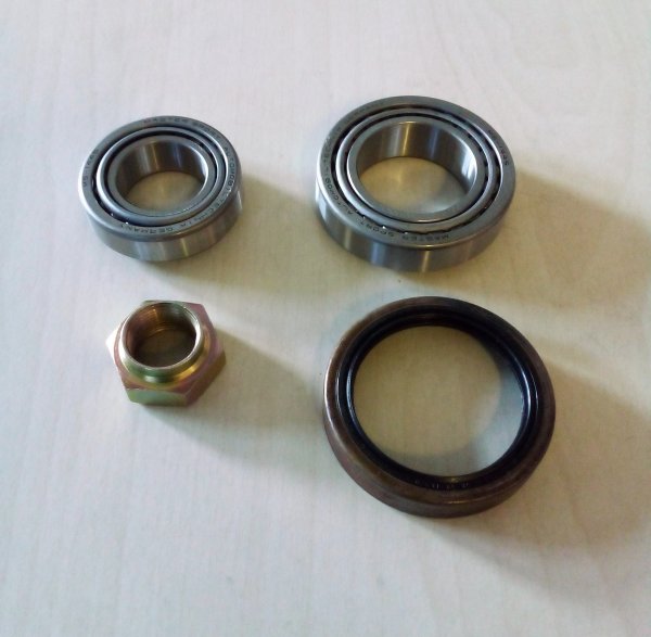 Radlagersatz hinten für Fiat / Peugeot 1445-SET
