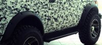 Kotflügelverbreitungssatz Fenders (bis 7 cm breit) für Lada Niva 1700