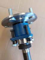 Steckachse mit ABS hinten (Ø 35 mm) (78,5 cm lang) (mit 24 Zähne) für Lada Niva