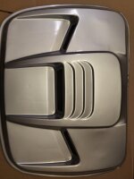 Lufthutze groß in Silber B-Qualität (560 x 420 mm) für Lada Niva